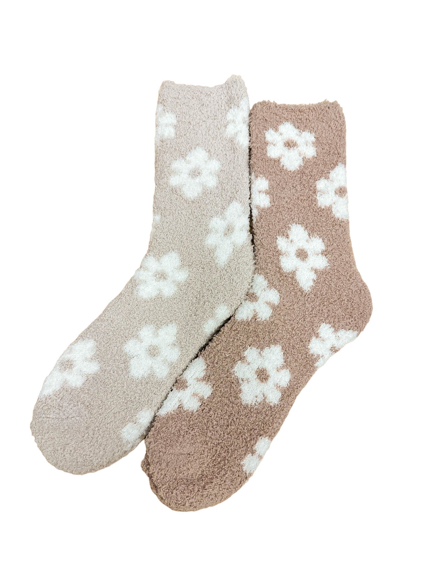 Josie's Plush Flower Socks