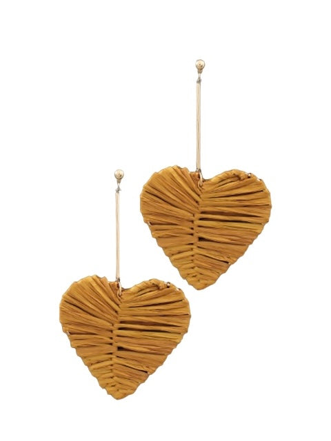 Hanging Heart Earring