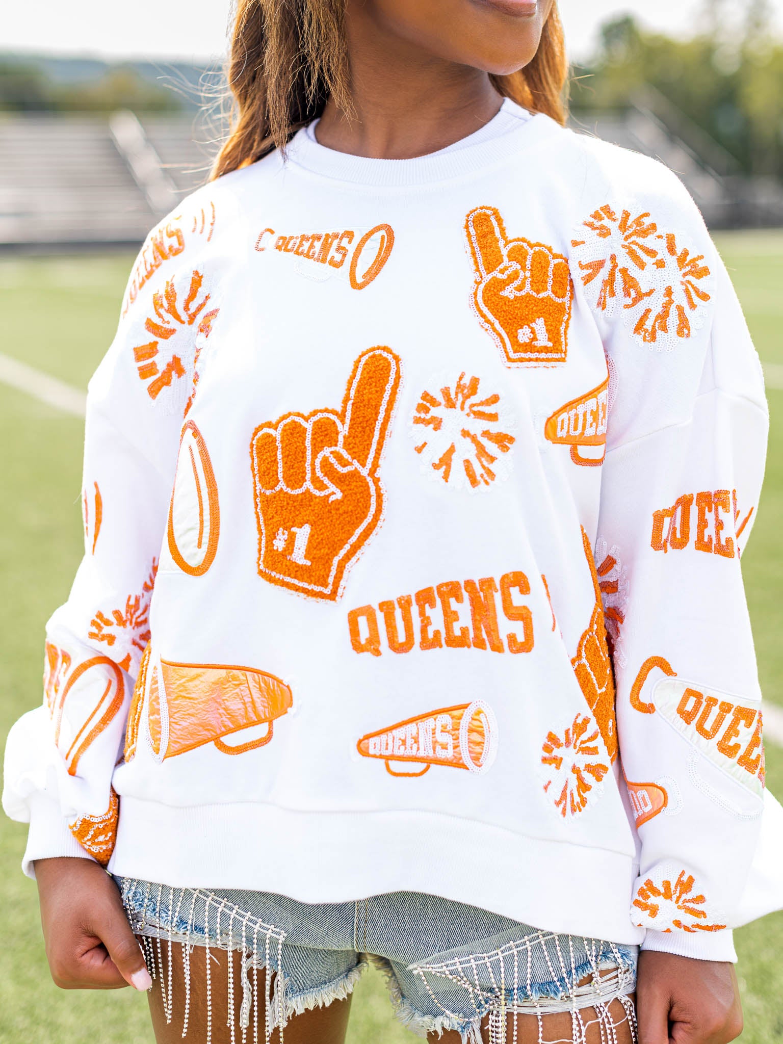Cheers Queen Icon Sweatshirt – Josie's Boutique