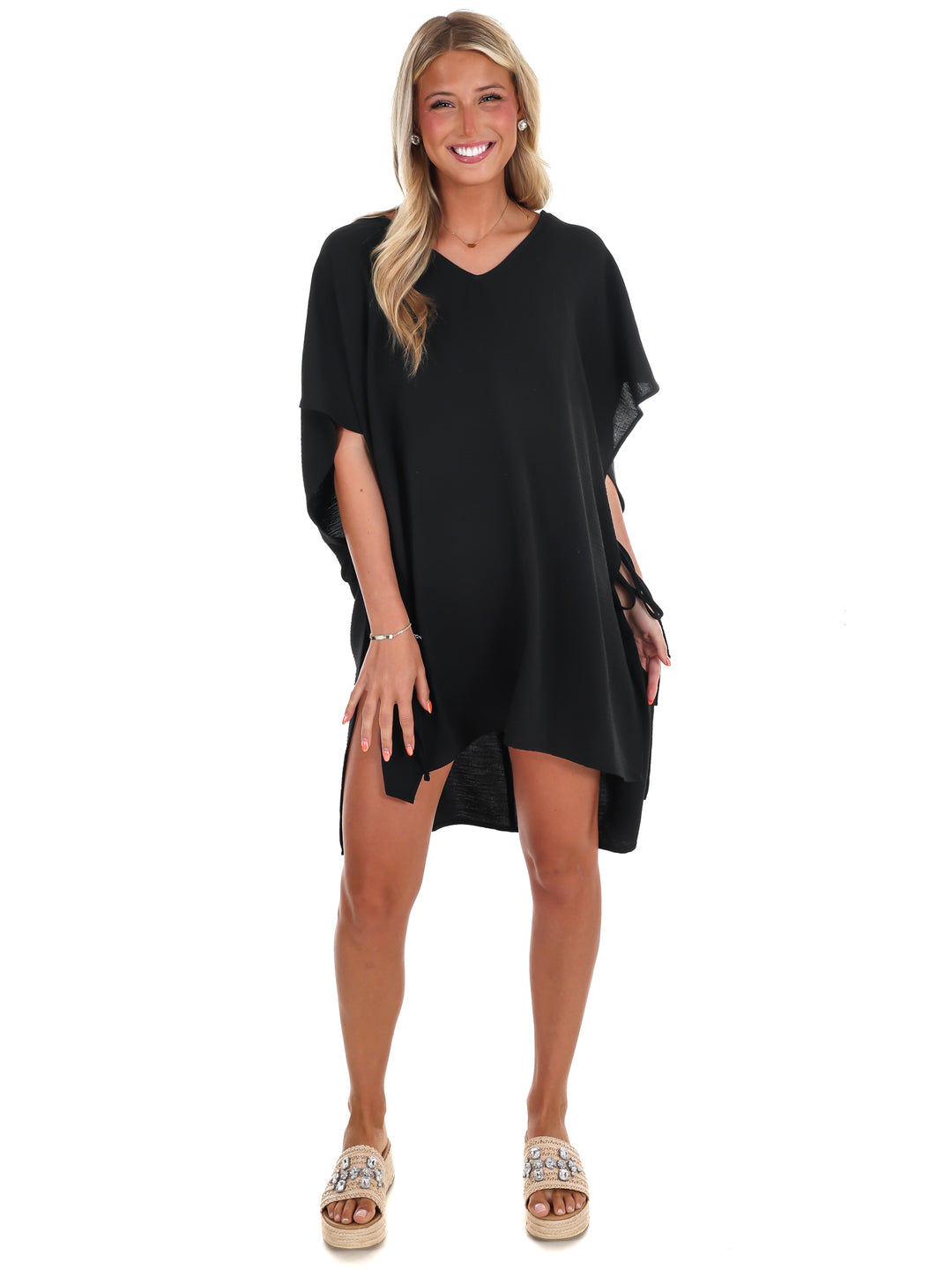 Soak Up the Sun Tie Side Cover Up