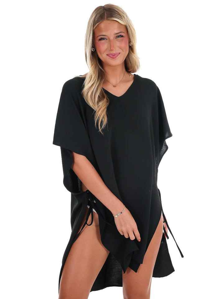 Soak Up the Sun Tie Side Cover Up