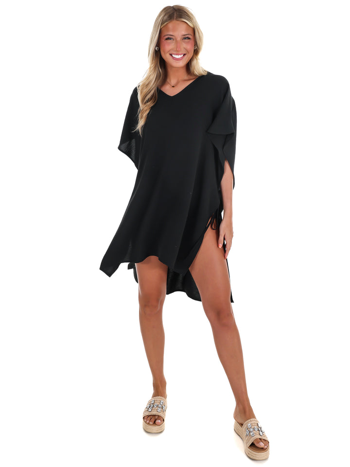 Soak Up the Sun Tie Side Cover Up