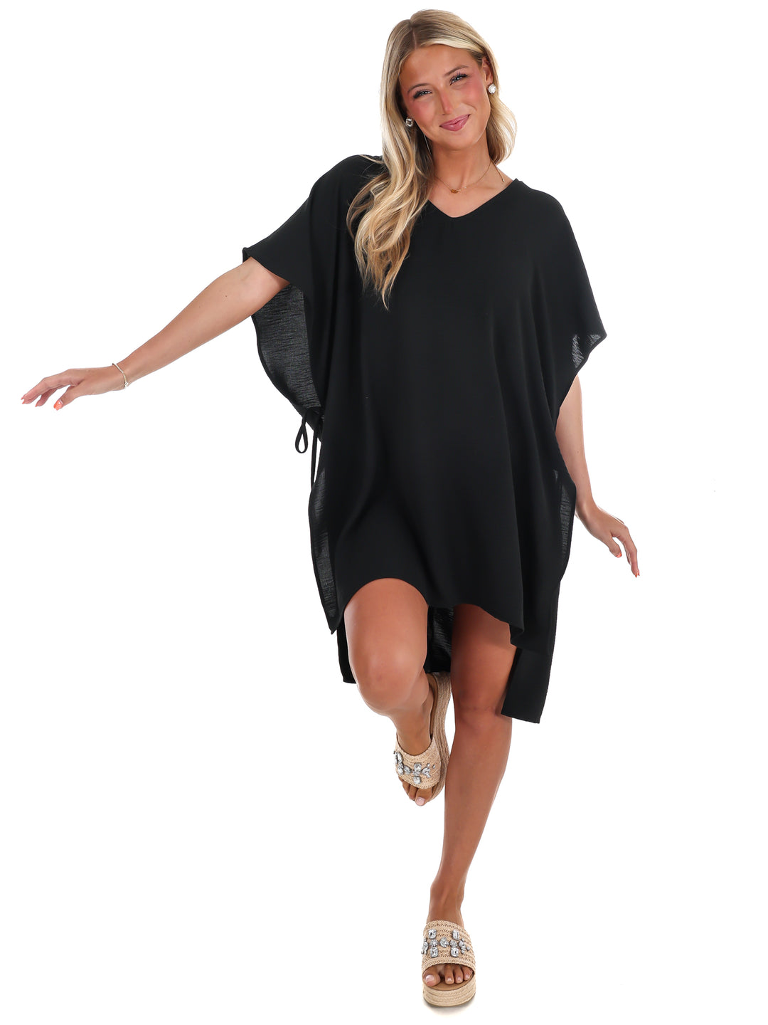 Soak Up the Sun Tie Side Cover Up