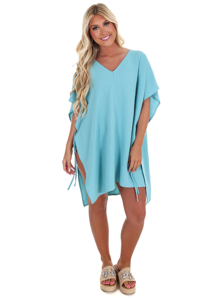 Soak Up the Sun Tie Side Cover Up