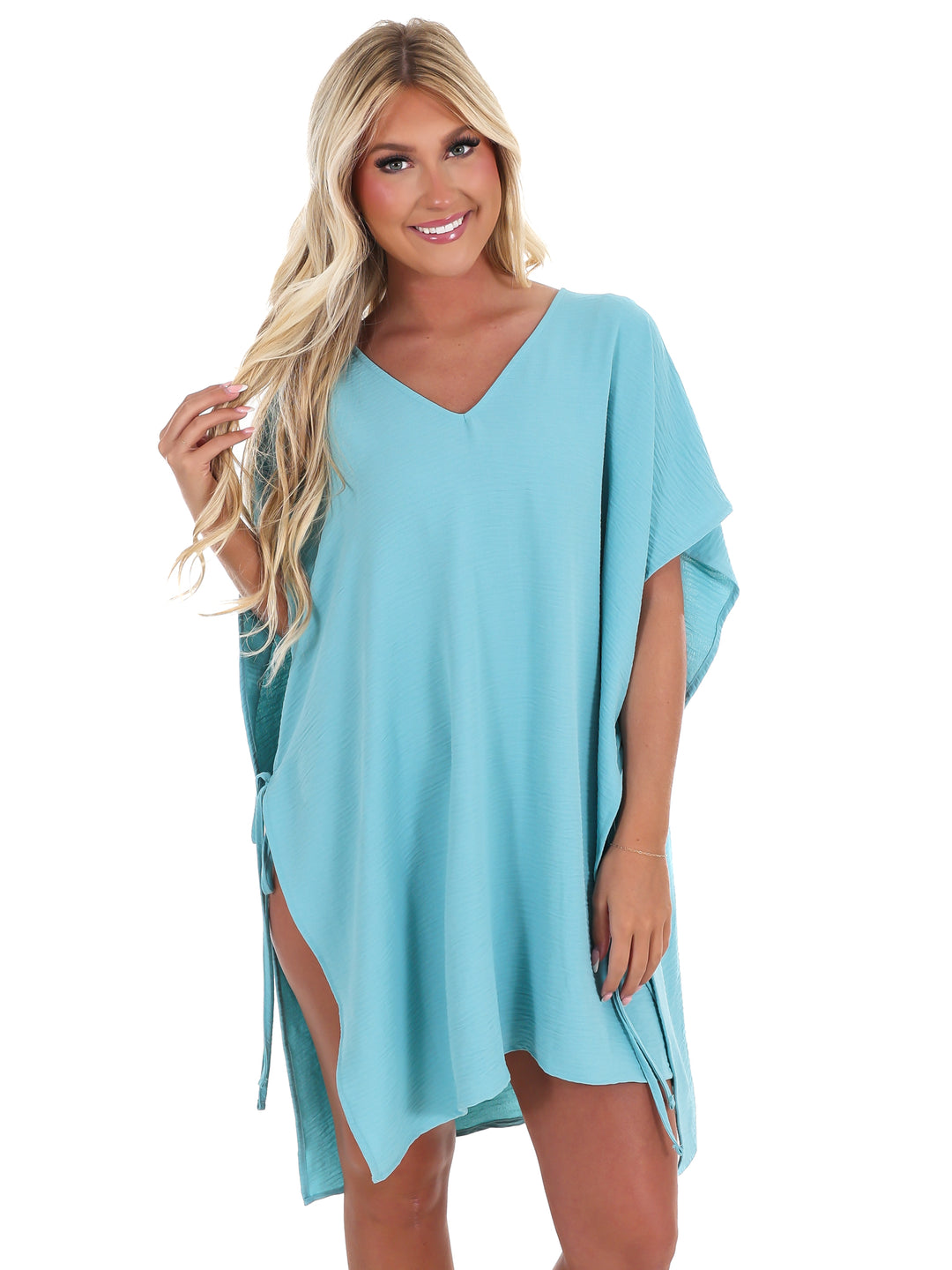 Soak Up the Sun Tie Side Cover Up