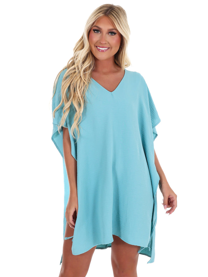 Soak Up the Sun Tie Side Cover Up