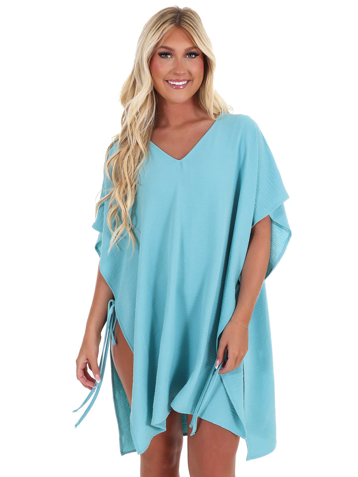 Soak Up the Sun Tie Side Cover Up