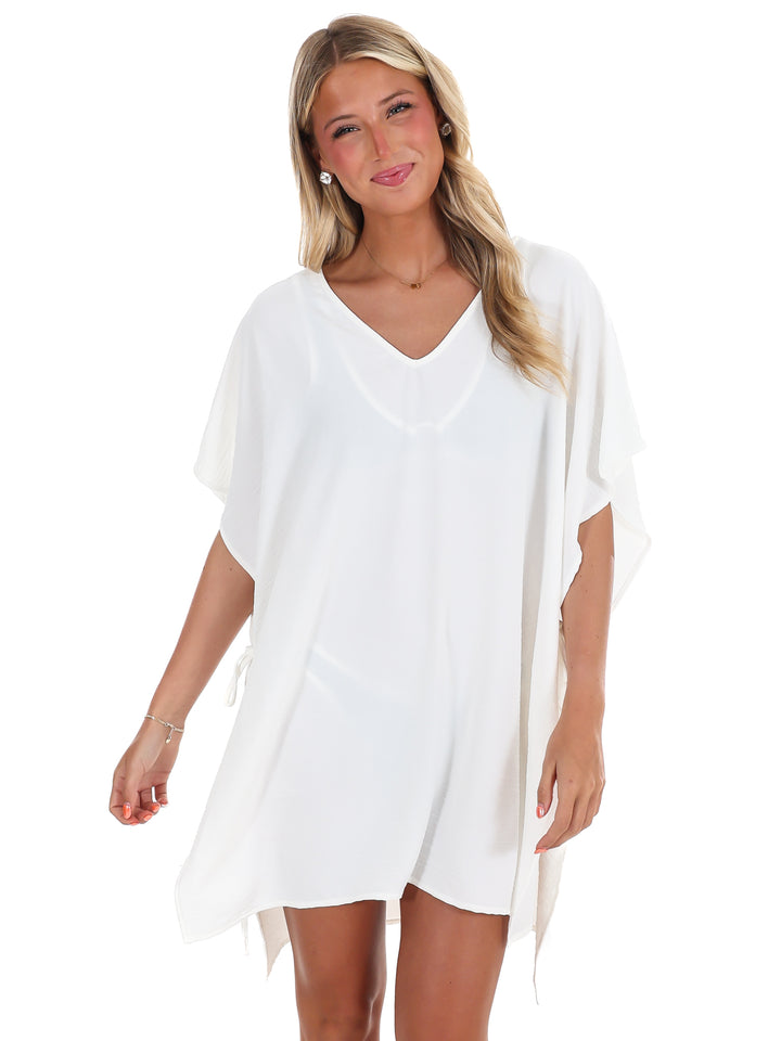 Soak Up the Sun Tie Side Cover Up