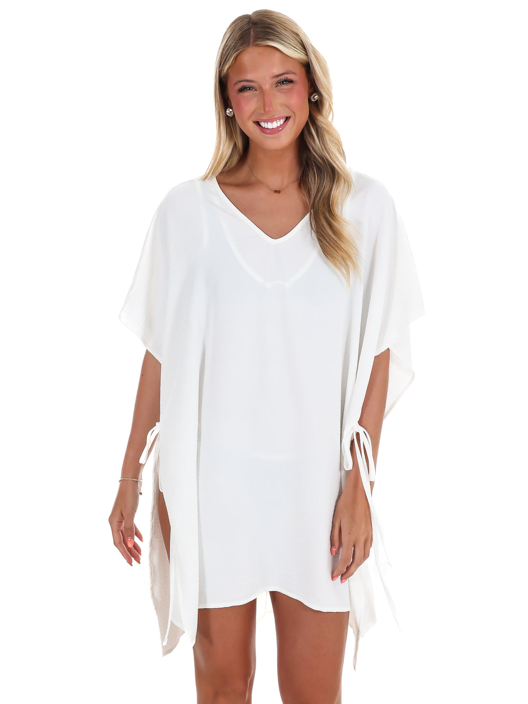 Soak Up the Sun Tie Side Cover Up