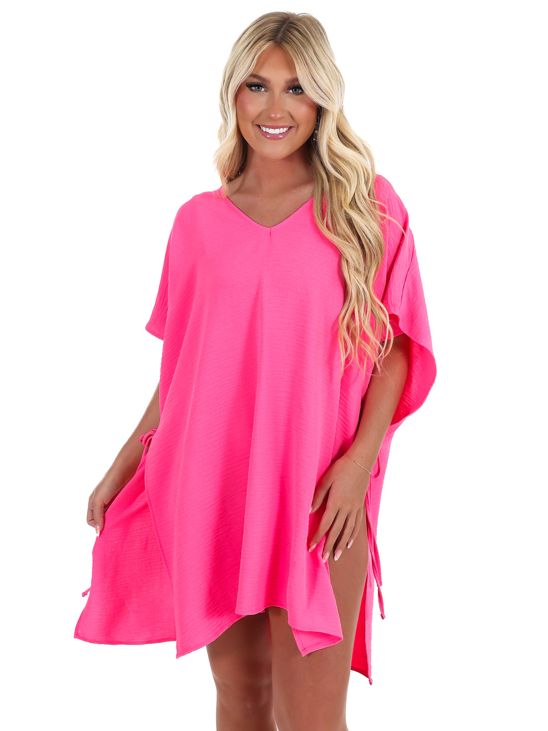 Soak Up the Sun Tie Side Cover Up