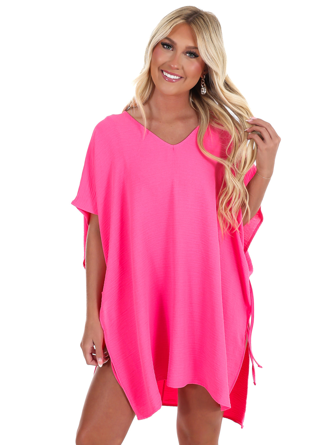 Soak Up the Sun Tie Side Cover Up