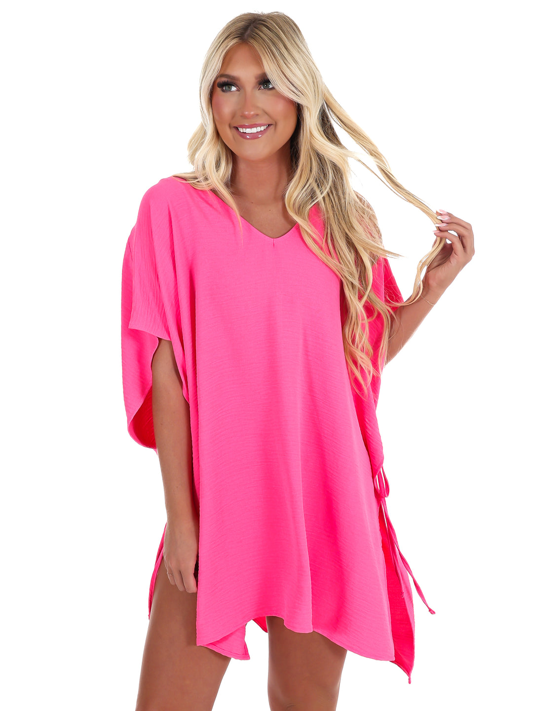 Soak Up the Sun Tie Side Cover Up