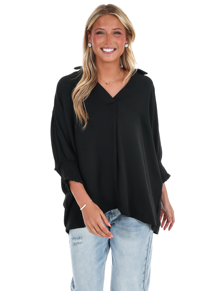 First Light V-Neck Top