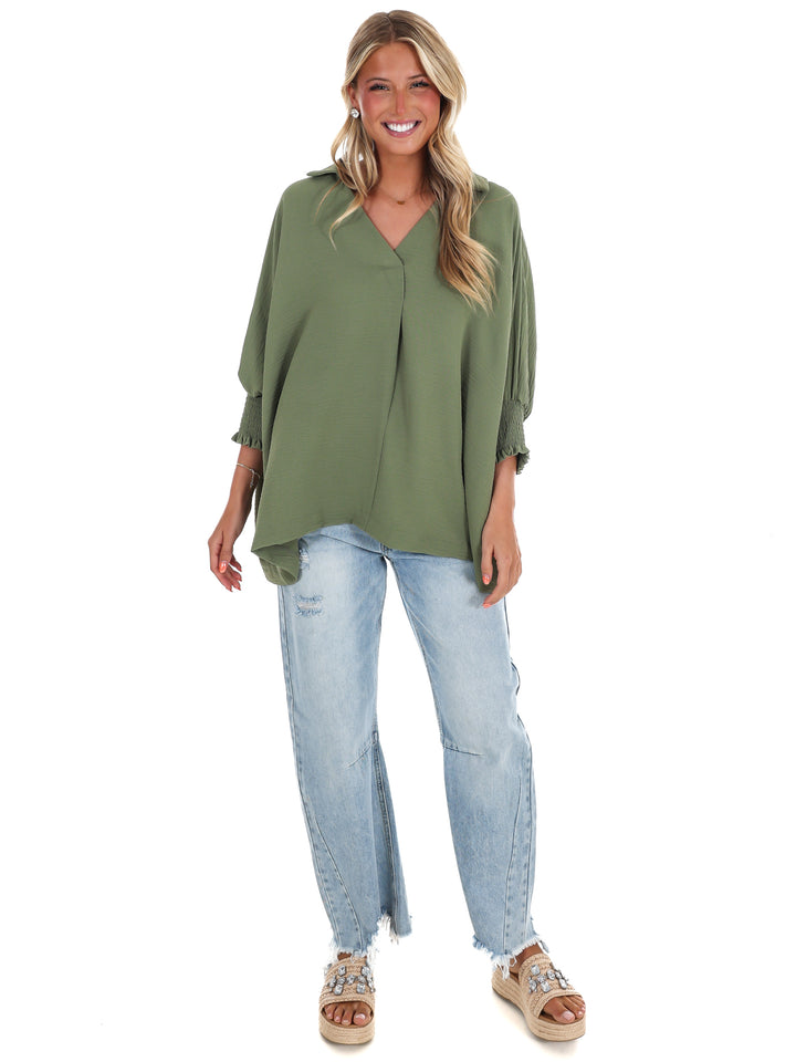 First Light V-Neck Top