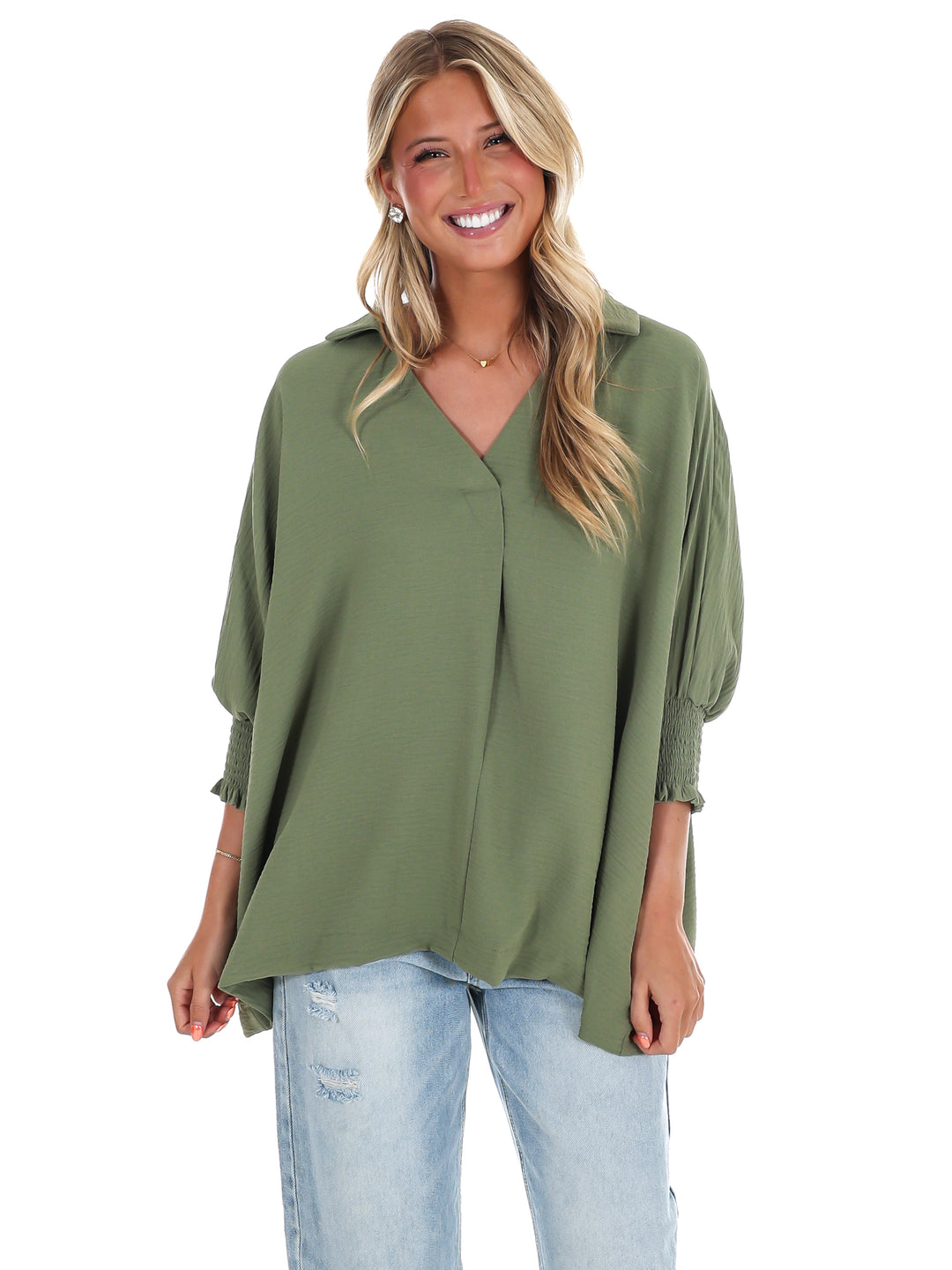 First Light V-Neck Top