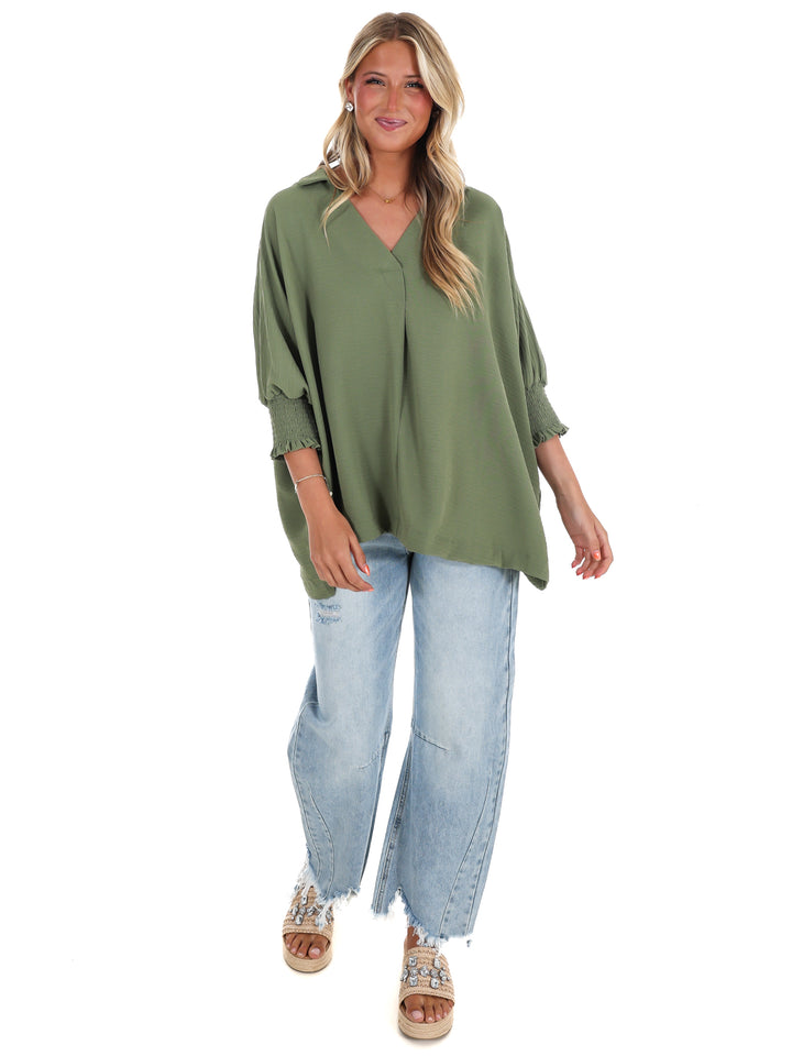 First Light V-Neck Top