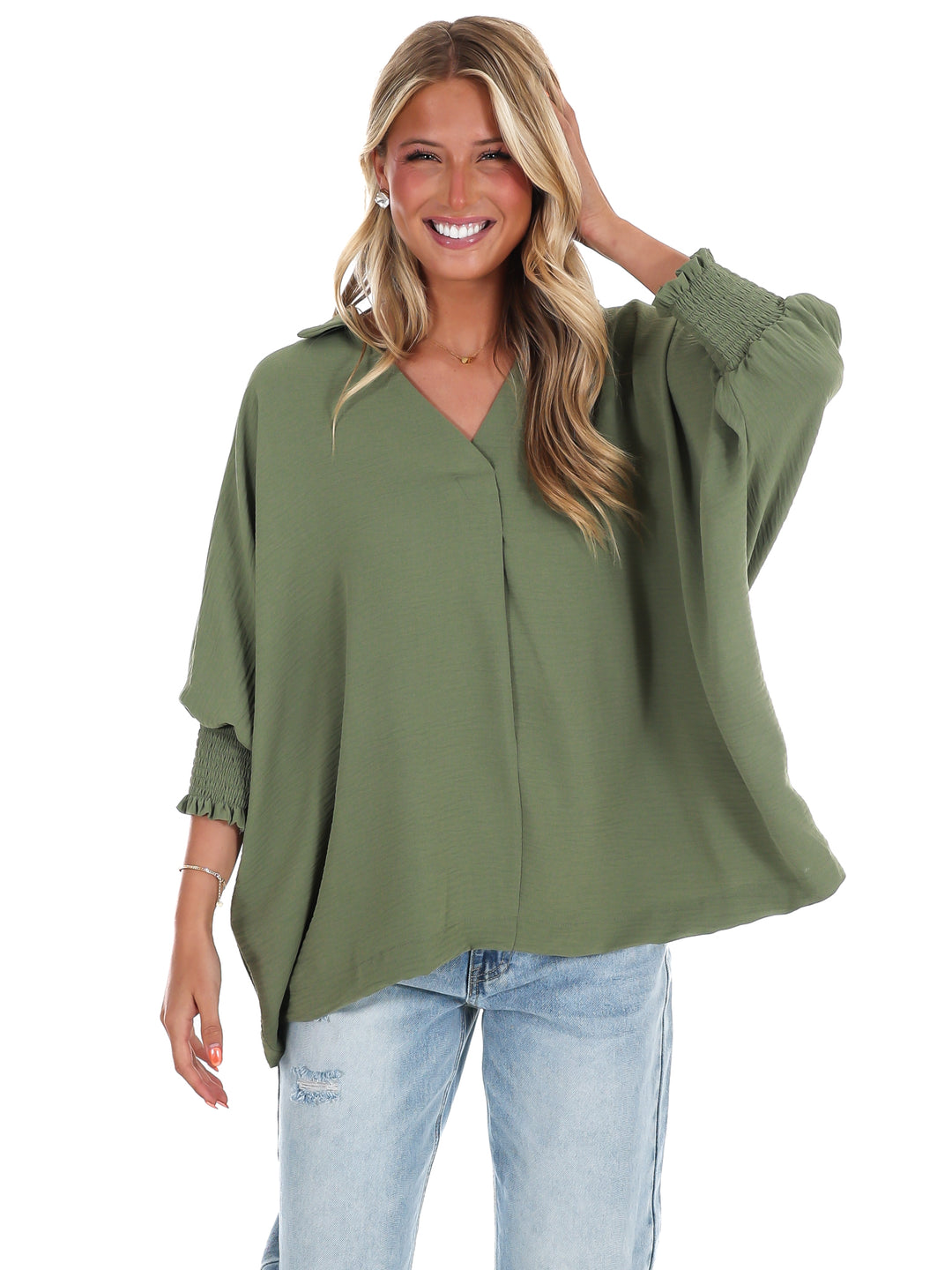 First Light V-Neck Top