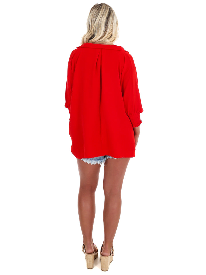 First Light V-Neck Top