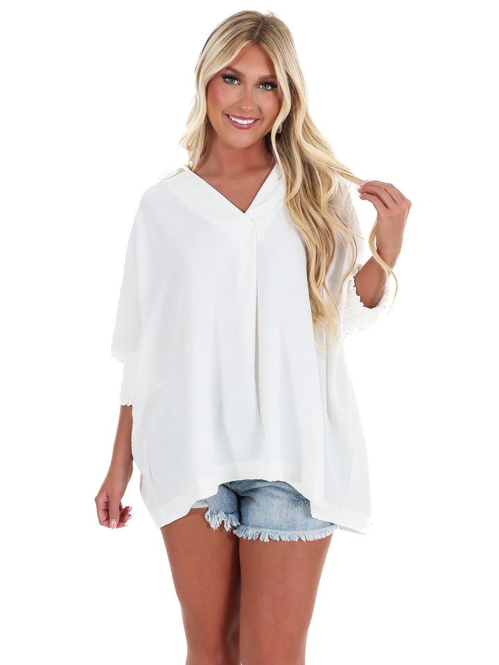 First Light V-Neck Top