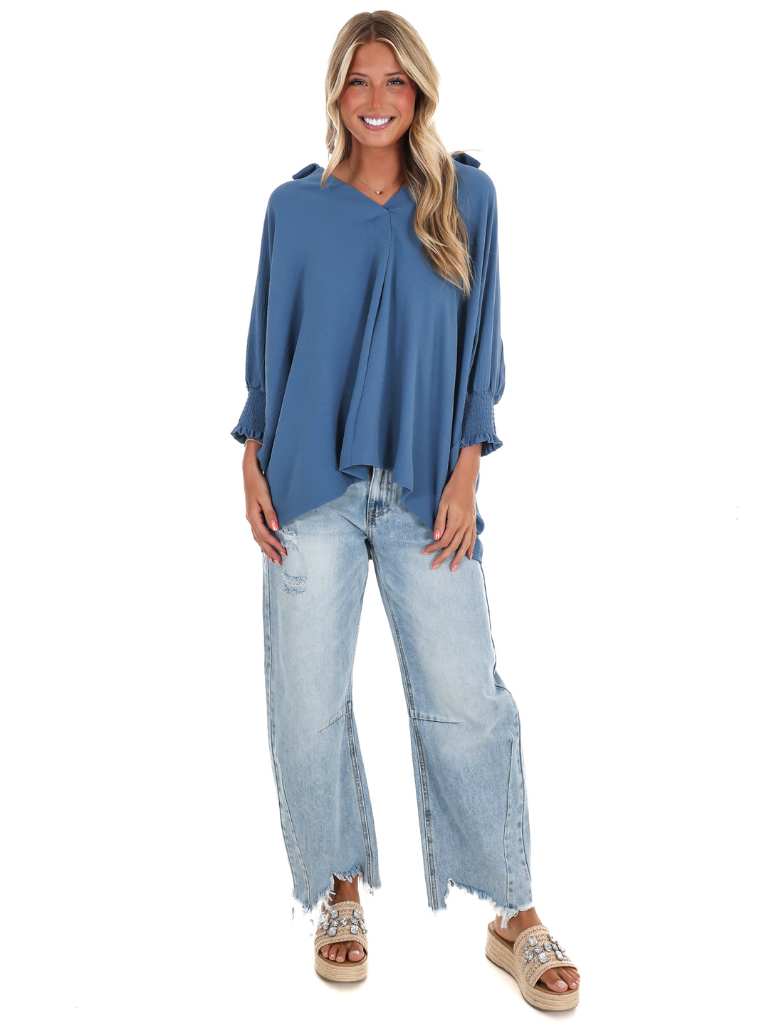 First Light V-Neck Top