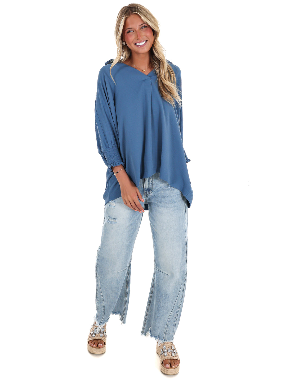 First Light V-Neck Top