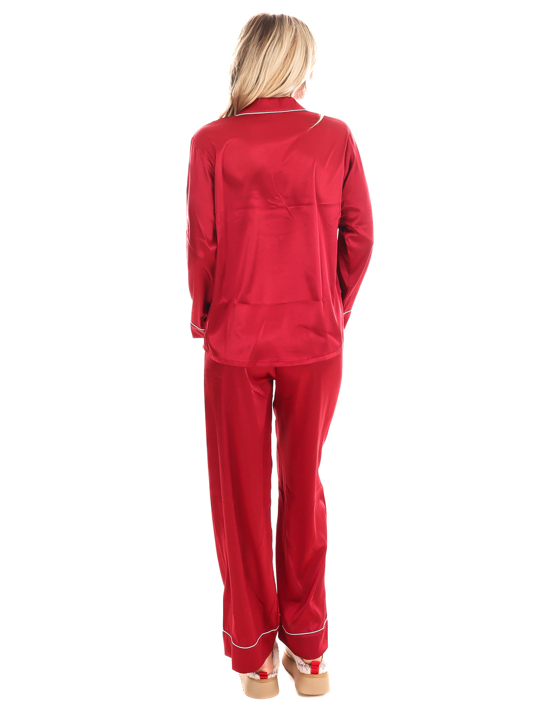 Silky Slumber Satin Pajama Set Doorbuster