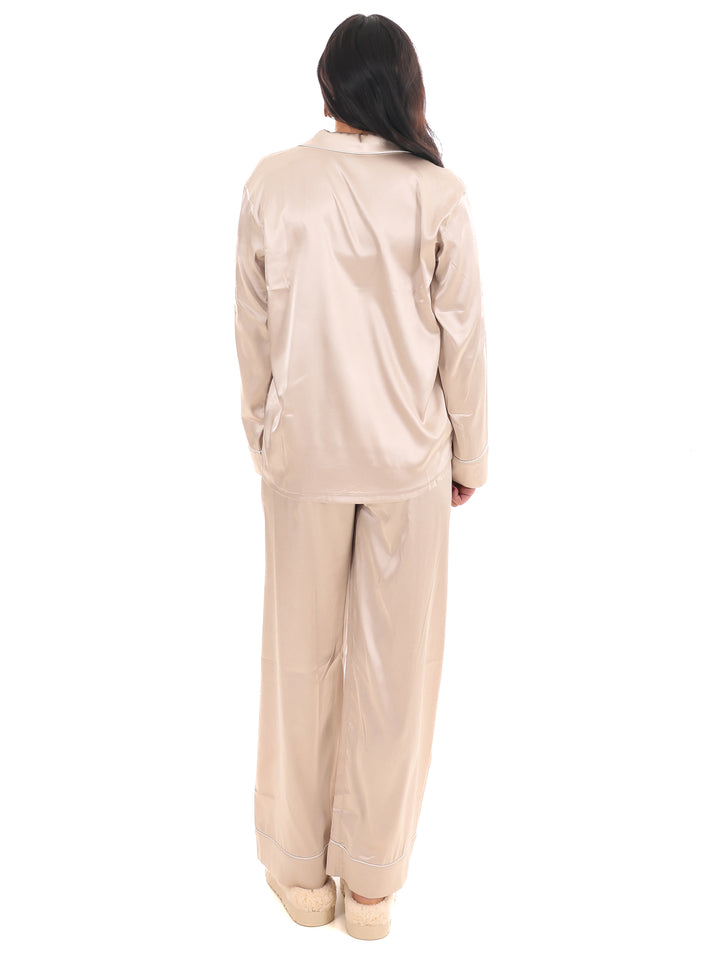 Silky Slumber Satin Pajama Set Doorbuster