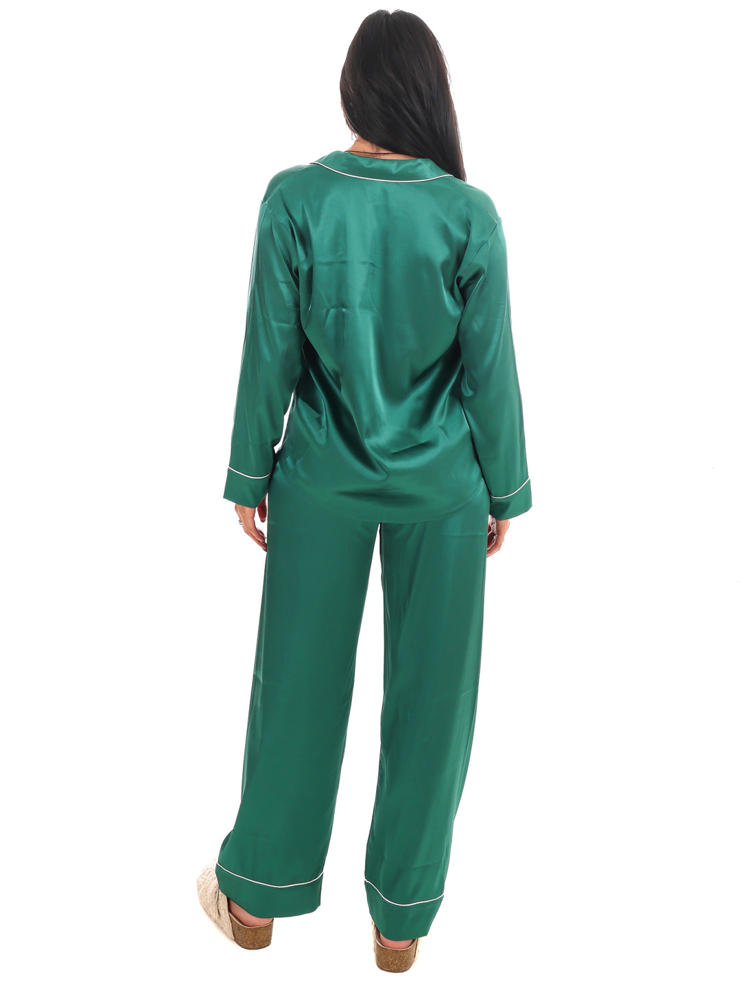 Silky Slumber Satin Pajama Set Doorbuster