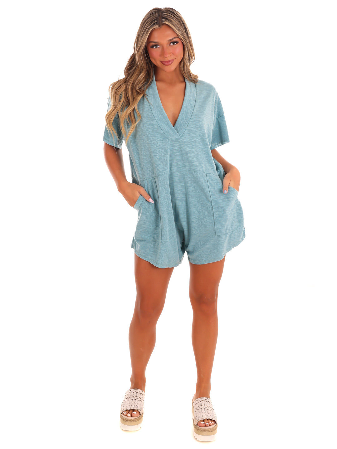 Everyday Adventure V-Neck Romper