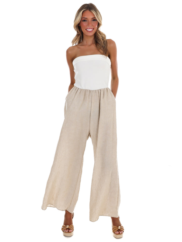 Sunny Side Wide Leg Jumpsuit