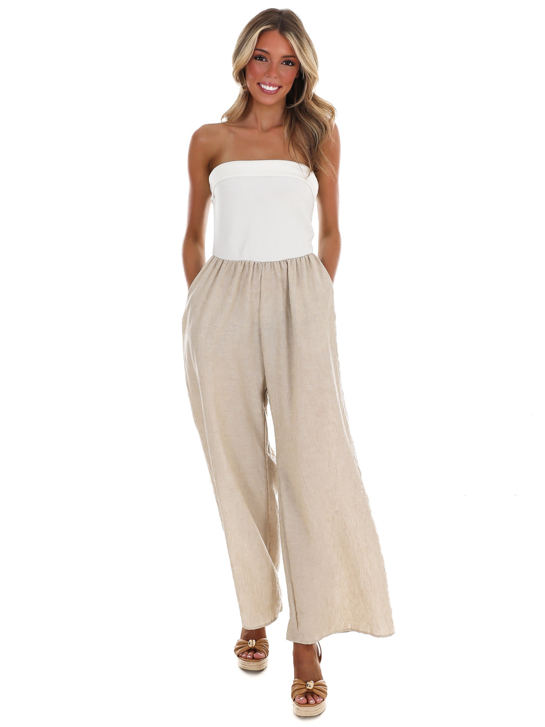 Sunny Side Wide Leg Jumpsuit