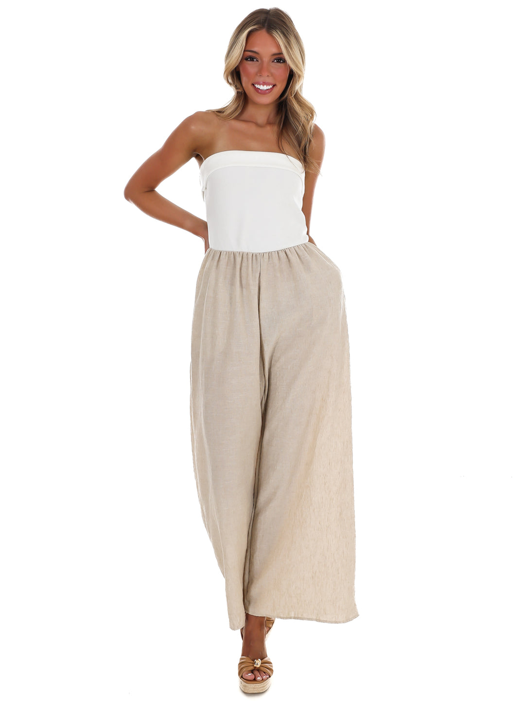 Sunny Side Wide Leg Jumpsuit
