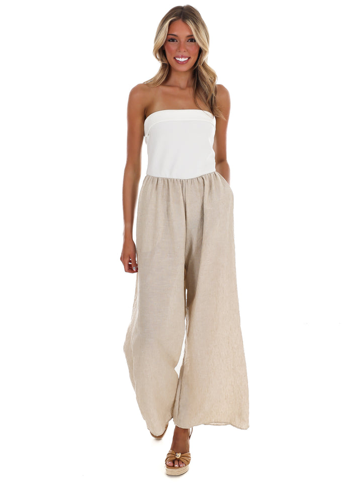 Sunny Side Wide Leg Jumpsuit