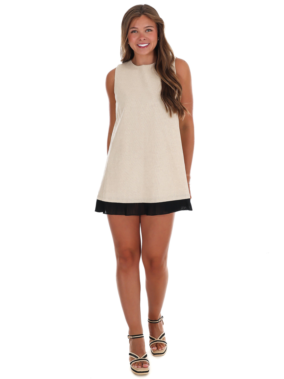 Understated Detail Mini Dress