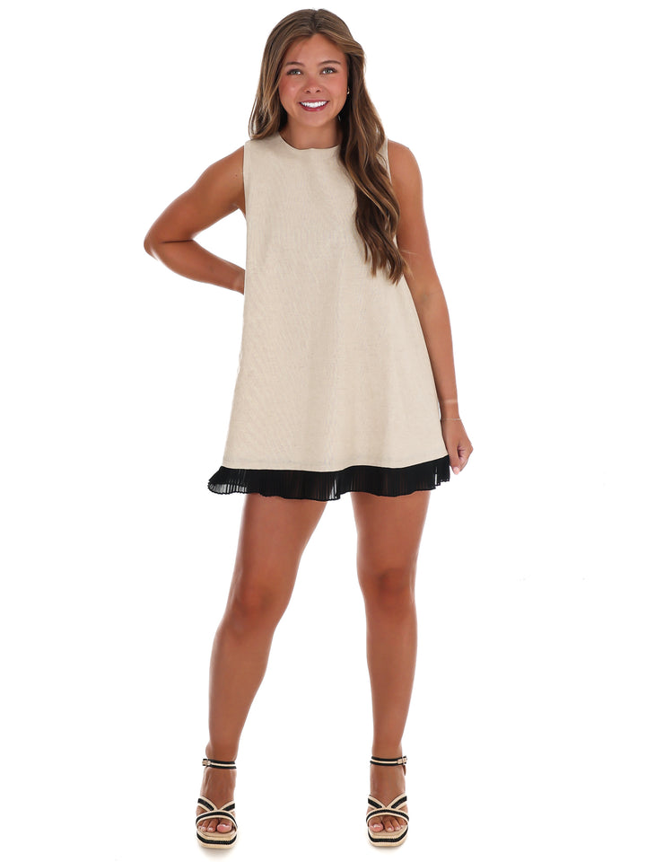 Understated Detail Mini Dress