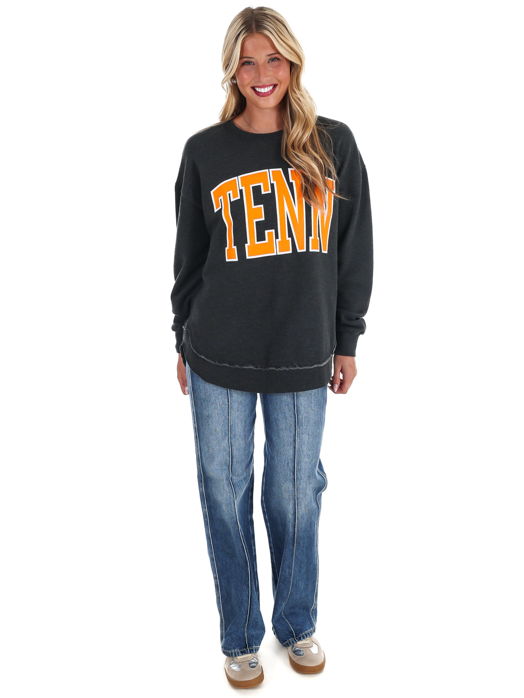 TENN Crewneck Poncho Fleece Pullover
