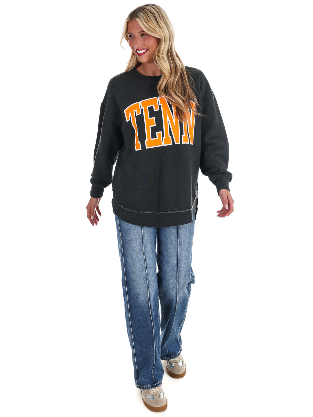 TENN Crewneck Poncho Fleece Pullover