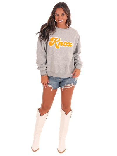 Script Knox Pullover