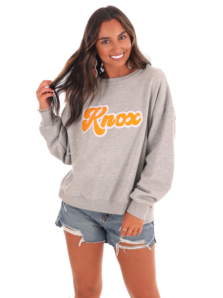 Script Knox Pullover