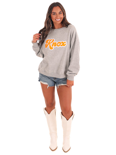 Script Knox Pullover