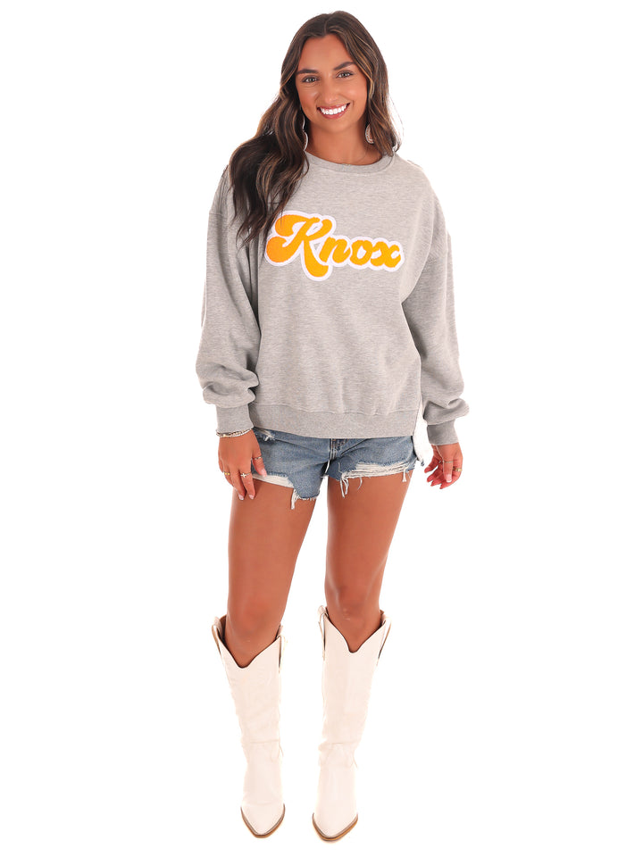 Script Knox Pullover