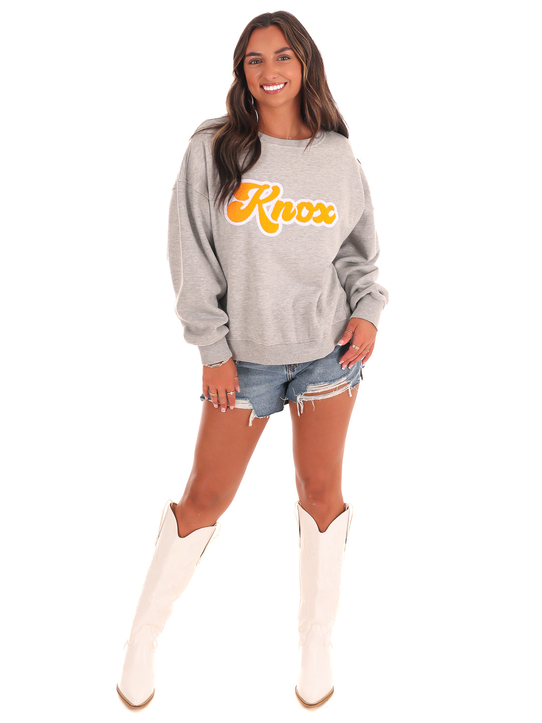 Script Knox Pullover