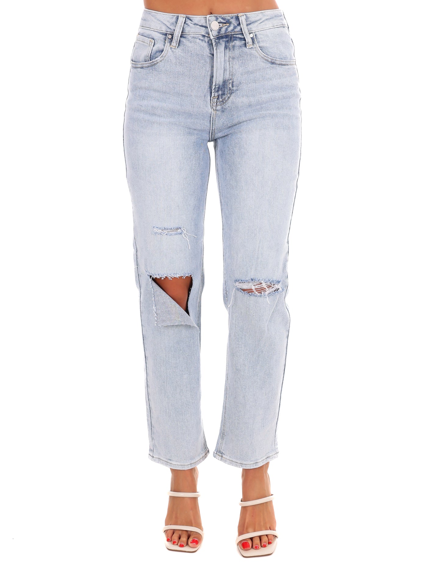 Times Change High Rise Crop Jeans