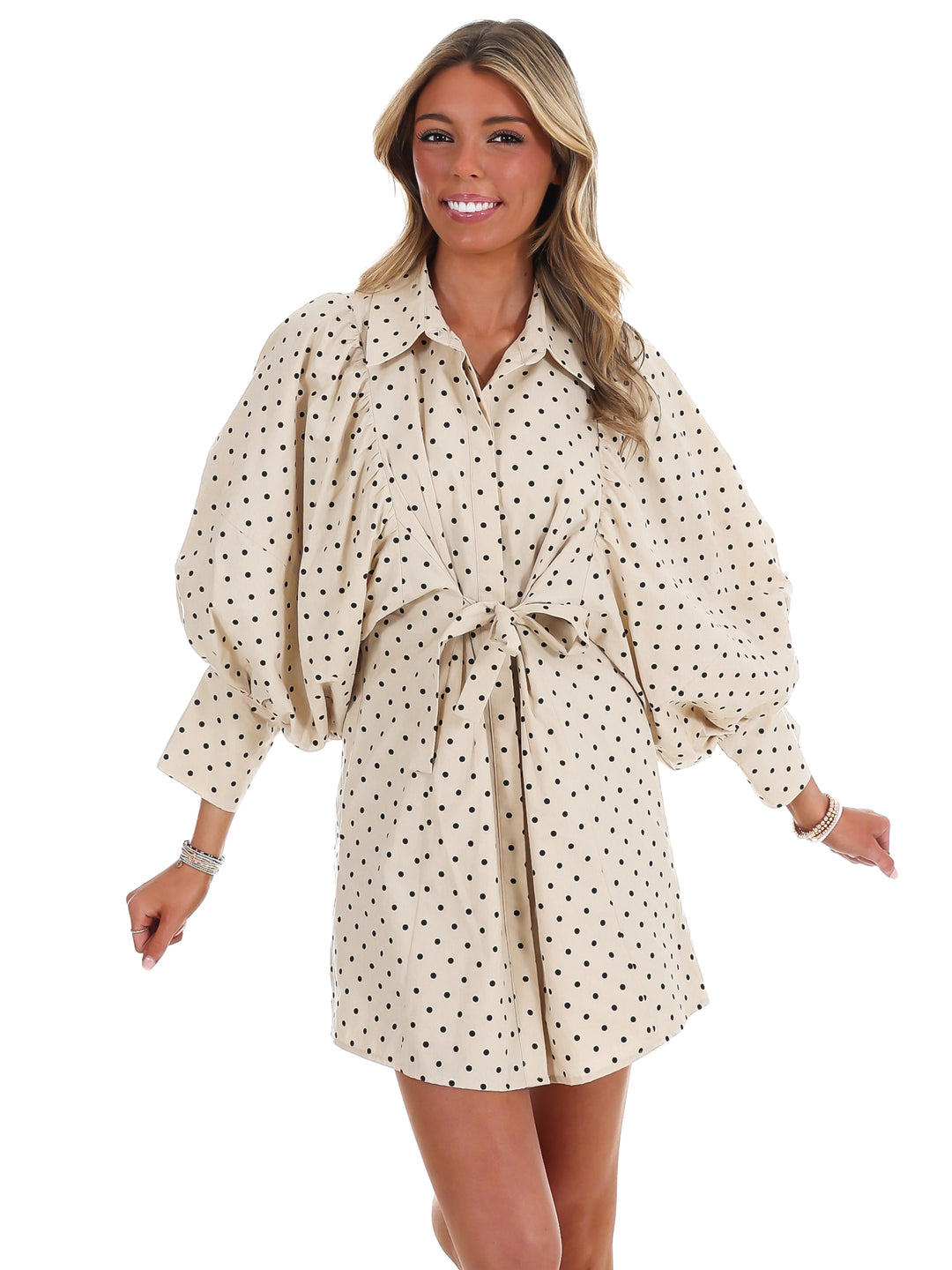 What Comes Next Print Mini Dress