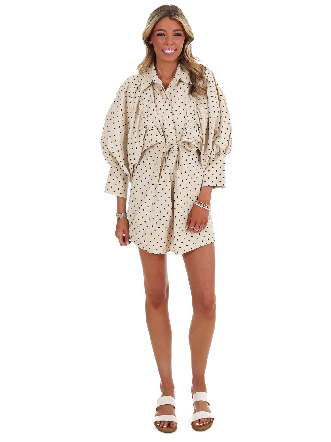 What Comes Next Print Mini Dress