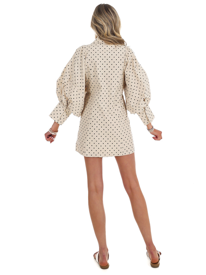 What Comes Next Print Mini Dress