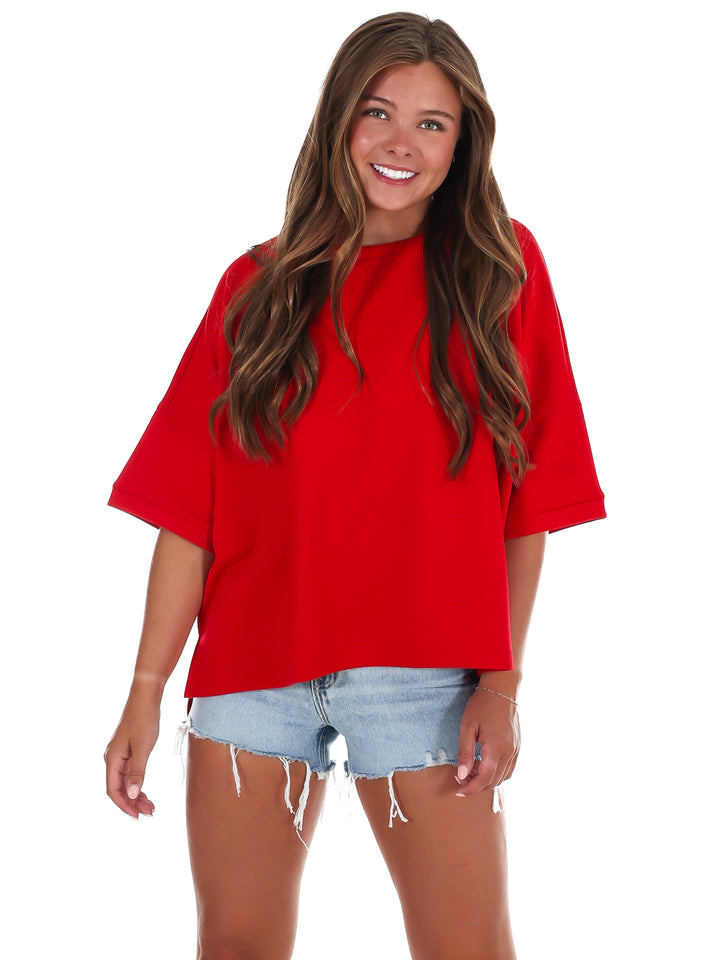 Cloud Nine Oversized Top