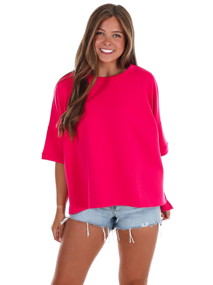 Cloud Nine Oversized Top