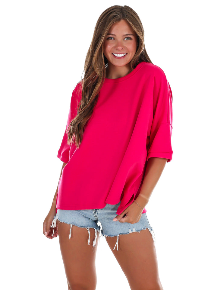 Cloud Nine Oversized Top