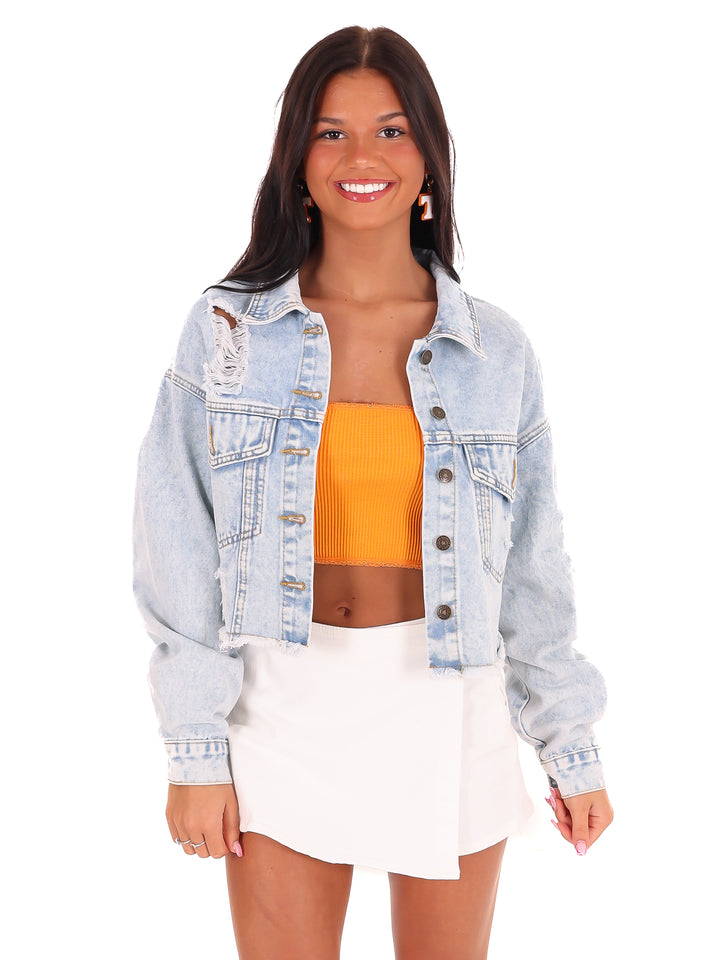 University of Tennessee Campus Classic Skyline Denim Jacket